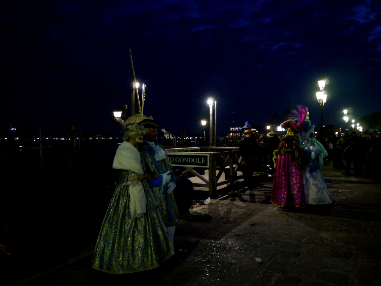 Venice in the night